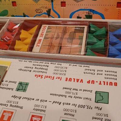 Lot 264: Vintage SQUARE MILE Milton Bradley Board Game NEVER PLAYED! 
