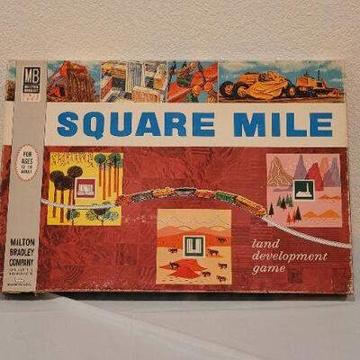 Lot 264: Vintage SQUARE MILE Milton Bradley Board Game NEVER PLAYED! 
