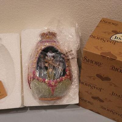 Lot 267: New JIM SHORES Easter Peace be with You Collectible 