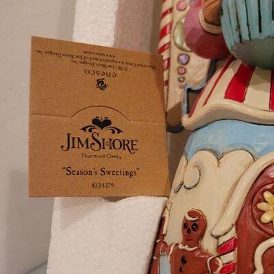 Lot 268: New JIM SHORE Seasons Greeting Collectible 