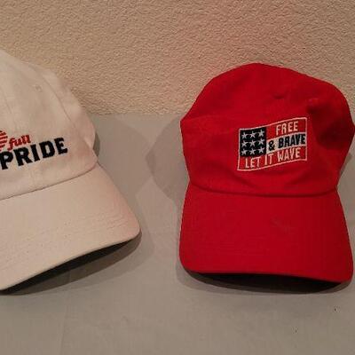 Lot 280: (2) New Patriotic Baseball Caps 