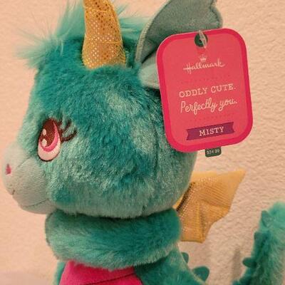 Lot 283: (2) New HALLMARK Plush Animal Collectibles 