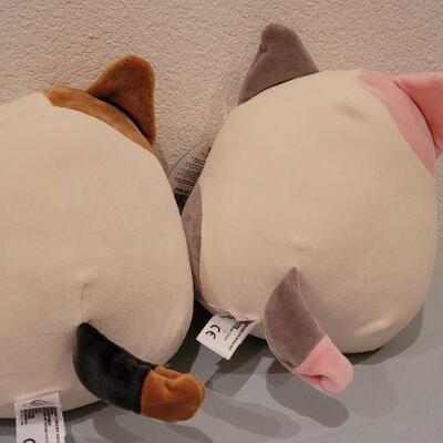 Lot 284: (2) New SQUISHMELLOW Plush Figures 