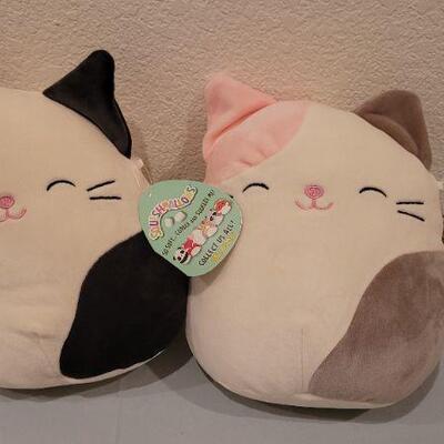 Lot 284: (2) New SQUISHMELLOW Plush Figures 