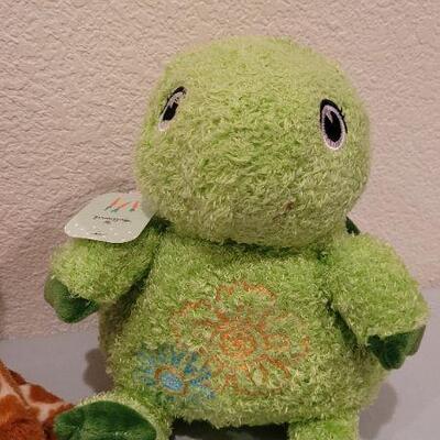 Lot 285: (2) New HALLMARK Plush Animal Collectibles 