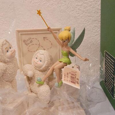 Lot 287: New Dept. 56 SNOWBABIES "Tink's Flight School" Collectible 