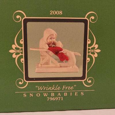 Lot 288: (2) New Dept. 56 SNOWBABIES Collectibles 