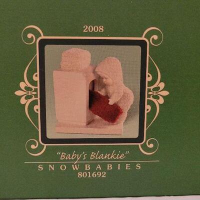 Lot 288: (2) New Dept. 56 SNOWBABIES Collectibles 