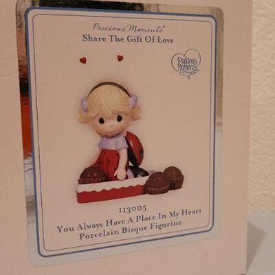 Lot 290: New Precious Moments Porcelain Bisque Figure