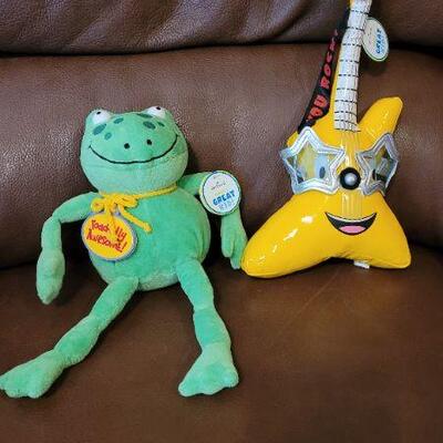 Lot 291: (2) New Hallmark GREAT KID Plush Collectibles