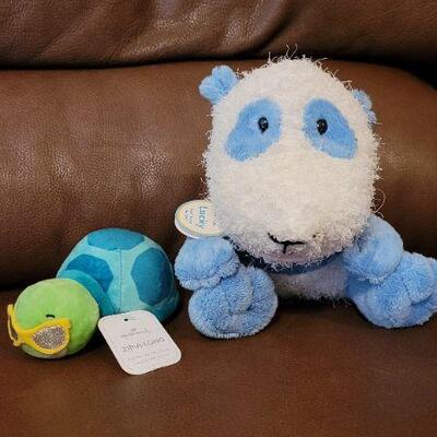 Lot 295: (2) New Hallmark Plush Collectibles 
