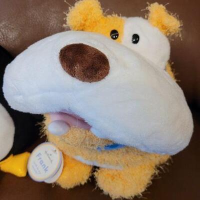 Lot 297: (2) New Hallmark GREAT KIDS! Plush Animals 