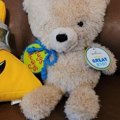 Lot 300: (2) New Hallmark GREAT KIDS! Plush Collectibles 