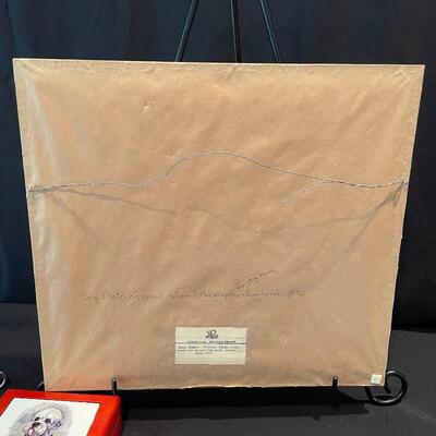 Lot 129 - Dandie Terrier Lithographs & More