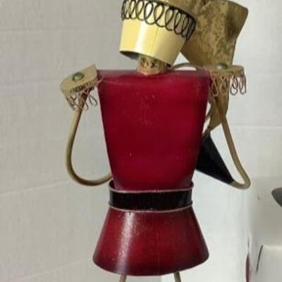 G - 812. Three Metal Sculpted Musicians Lot  