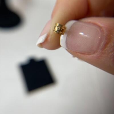 K609 14k Yellow Gold Flip Flop Charm 