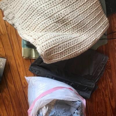 Lot 106B2:  Handcrafted Afghan and More