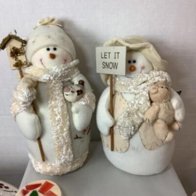G - 815 Let It Snow Snowman Lot 