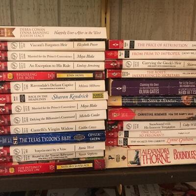 Lot 109B2: Romance Novel Lot