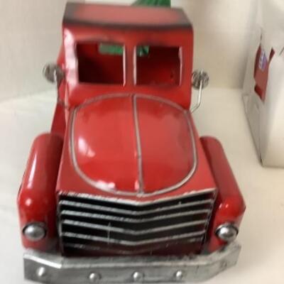 G - 816. Farm Fresh Christmas Trees Red Truck