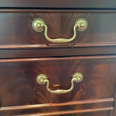 Lot 134 - Leather Top Desk by Sligh