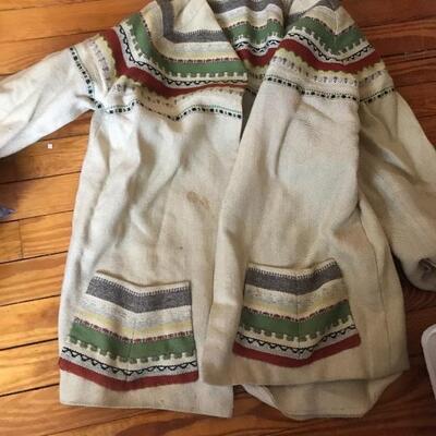 Lot 117B2:  Large lot of Crochet Newborn Hats, (Craft Fair Stock), Sewing, and Storage. 