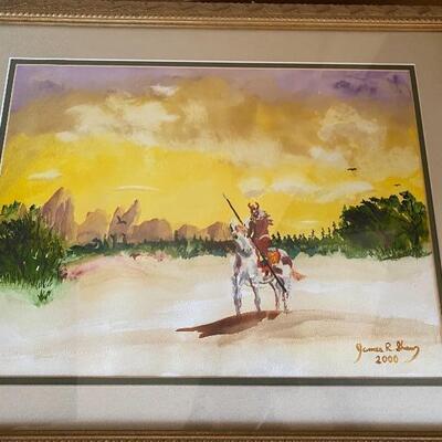 Lot MB134: Framed Art