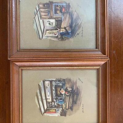 Lot MB134: Framed Art