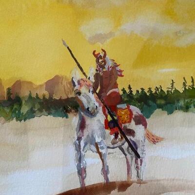 Lot MB134: Framed Art