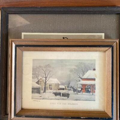 Lot MB134: Framed Art