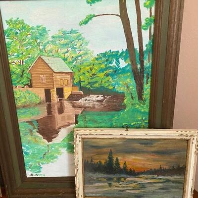 Lot MB134: Framed Art