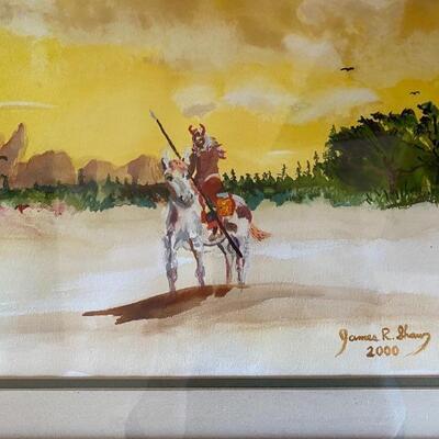 Lot MB134: Framed Art