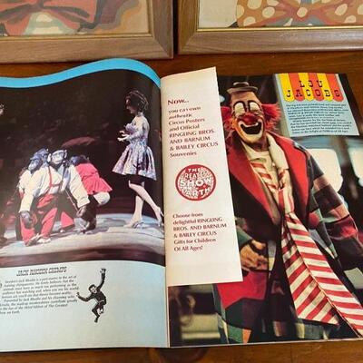 Lot MB136: Clown Art & Circus Souvenir Program 
