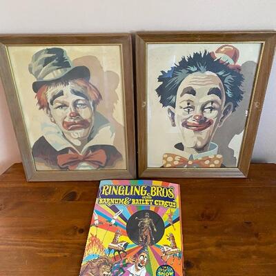 Lot MB136: Clown Art & Circus Souvenir Program 