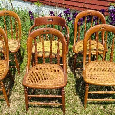 Lot 29L: Six Antique Chairs 