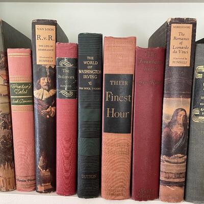Lot 139 - The Cowboy Artist, 1st Edition & More Vintage Hardcover Books