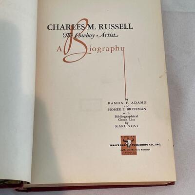 Lot 139 - The Cowboy Artist, 1st Edition & More Vintage Hardcover Books