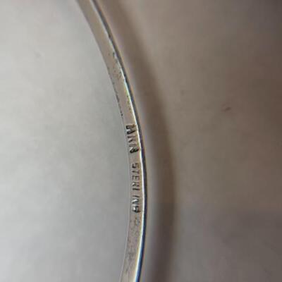 K640 Sterling Silver Black Onyx, Pearl, Glass Choker Earring Set