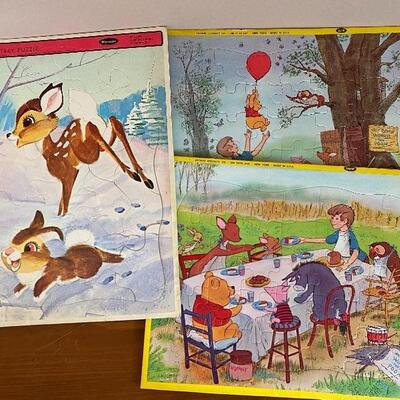Lot MB145: Vintage Books and Puzzles 