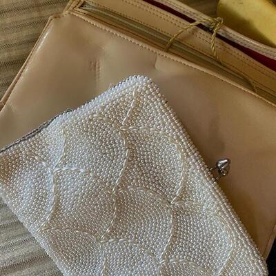 Lot MB148: Vintage Jewelry Box, Lancome Train Case, Mirror and More