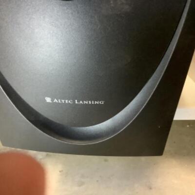 G - 830 Pioneer DVD, Panasonic Omnivision VHS, Altec Lansing 