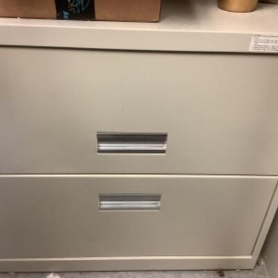 G - 831   Hon 2 Drawer Filing Cabinet  
