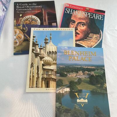 Lot 144 - Leslie Holmes Signed Print, Iden Pottery and Books on Great Britain