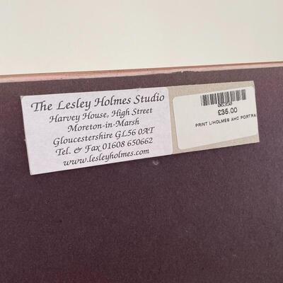 Lot 144 - Leslie Holmes Signed Print, Iden Pottery and Books on Great Britain
