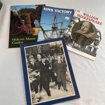 Lot 144 - Leslie Holmes Signed Print, Iden Pottery and Books on Great Britain