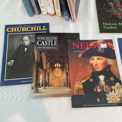 Lot 144 - Leslie Holmes Signed Print, Iden Pottery and Books on Great Britain