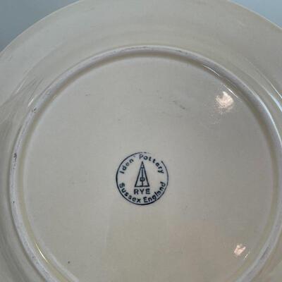 Lot 144 - Leslie Holmes Signed Print, Iden Pottery and Books on Great Britain