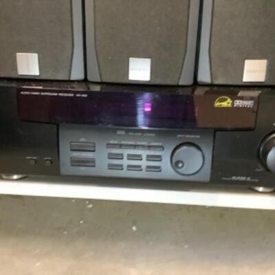 G - 832  Kenwood Audio - Video Surround Receiver VR-405