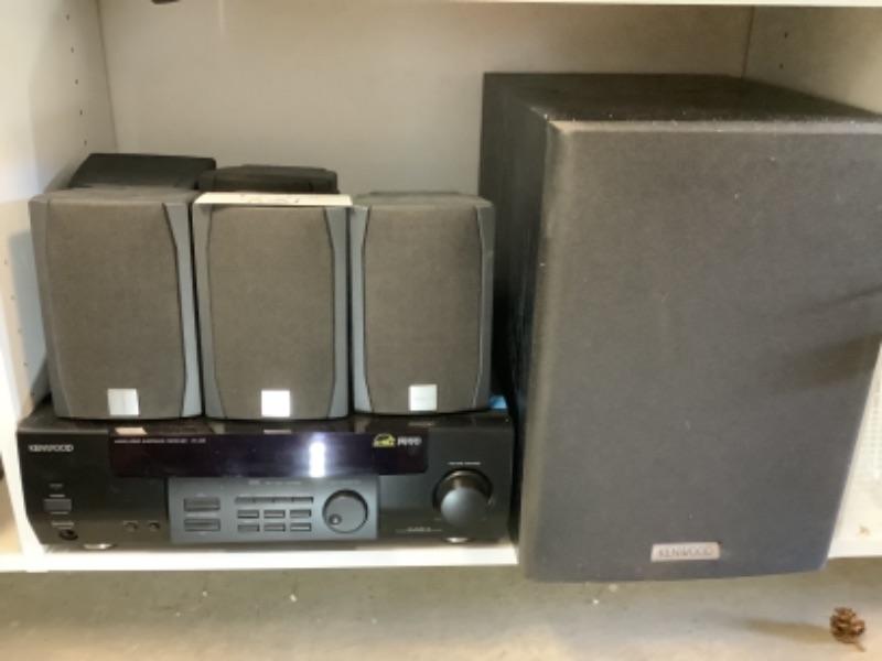 G 832 Kenwood Audio Video Surround Receiver VR405