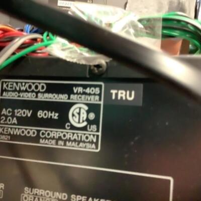 G - 832  Kenwood Audio - Video Surround Receiver VR-405